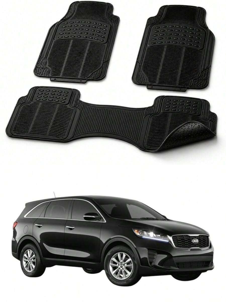 Car Floor Mat - Multicolor - View 1