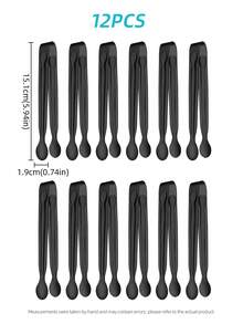1/4/8/12Pcs Extended Long Handle Metal Sugar Tongs, Mirror Polished Stainless Steel Ice Cube Serving Tongs For Bar Coffee Tea Buffet Party Candy Serving - - - View 8