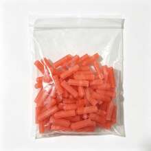 1000pcs Plastic Wall Expansion Anchors, Ribbed Plastic Drywall Anchors, Suitable For Concrete, Brick, Masonry And Wall Installation, Strong Grip, Durable Wall Plugs, Ideal For Home DIY And Construction Projects - Orange 6mm Expansion Tube - View 5