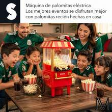 Electric Popcorn Machine Carnival Cart Design - US A Type Plug(110-127V) - View 2