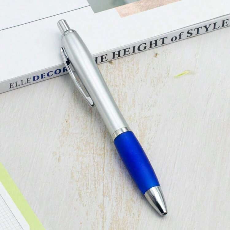 客製化文字 Logo 可伸縮圓珠筆，可客製化雕刻，學生畢業禮物、同學交換禮物、班級活動獎品，多色可選，書寫順暢不卡頓，適合辦公使用，流暢書寫，防滑握把，輕量耐用 - 彩色 - 查看 36