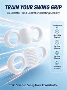 Protector de dedo para béisbol, protector de pulgar, ayuda de entrenamiento para bateo y swing - Multicolor - Ver 11