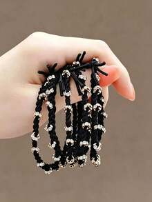 Casual Versatile Hair Scrunchie Suitable For Daily Use - Multicolor - View 7