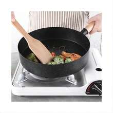 12" Stone Frying Pan, Non-Stick, Multi-Stove Compatible, Ergonomic Handle - A - View 4