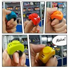 1 pieza Clicker de entrenamiento para perros estilo anillo, herramienta de entrenamiento para mascotas sin electricidad, adecuada para perros, gatos, caballos, aves, conejos, ayuda para entrenamiento de comportamiento, obediencia y recuperación, clicker de sonido para interacción con mascotas - Multicolor - Ver 11