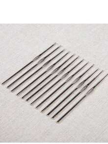 12pcs/Set Random Color Crochet Hooks, Handmade DIY Knitting Tools - Multicolor - View 11