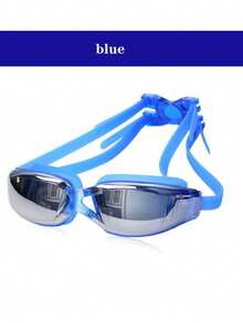 Best-Selling Unisex Waterproof Anti-Fog High-Definition Adult Electroplated Racing Swim Goggles - Multicolor - View 13