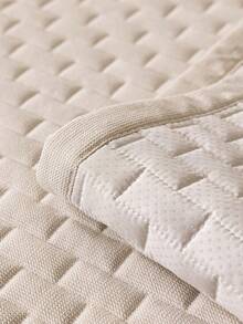 1PC Vintage Warm Thickened Flannel Non-Slip Sofa Pad, Pet-Friendly, Machine Washable, Suitable For 12/3/4-Seater And Sectional Sofas, Winter Home Decor, Quilted & Striped Craftsmanship, Easy Installation - Beige - View 3