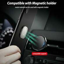 3pcs Universal Phone Ring Holder 360° Rotating Finger Support Stand - Black - View 2