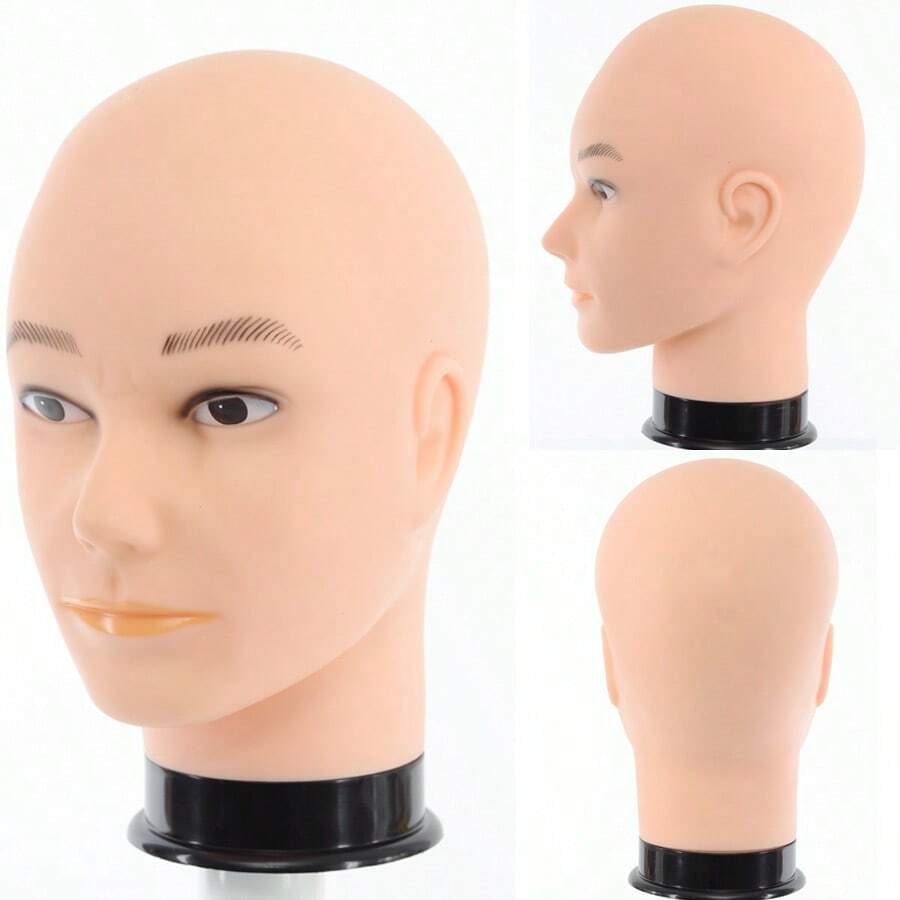 Mannequin Head Wig Stand With Adjustable Wig Tripod Stand Holder For Wigs Making Display Cosmetology Supplies Hairdressing Head - View 1