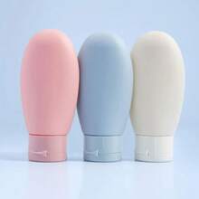 6pcs/Set 60ml Portable Refillable Travel Dispenser Bottles, Toiletries Independent Dispenser Bottles, Soap Dispenser Bottle Set (Includes Label Stickers) - A - View 5