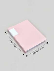 Back To School Essential A4 Loose-Leaf Binder Student File Folder Poster Storage Album Portfolio Collection Book Multi-Page Folder Office Supplies Exam Paper Organizer Multi-Layer Pocket File Bag,Back To School Season - Single Piece - View 2