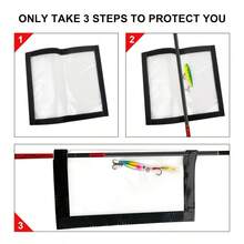 4pcs Fish Bait Covers, Durable And Transparent PVC Fish Bait Covers, Protect Fish Hooks Safely, Fish Bait Fishing Hook Covers, Easy To Store Fish Bait, Easy To View Fish Bait, Openable Hook Rings - Multicolor - View 7