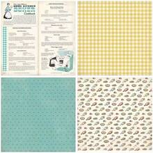 12pcs Vintage Floral Paper Stickers, Mixed Color Rectangular Disposable Decals For Journaling, DIY Crafts And Art Projects - Multicolor - View 3