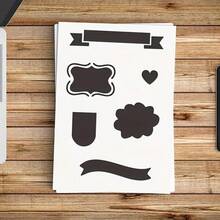 6pcs 5x7 Inch Journal Templates Set - Suitable For Notebooks, DIY Planners, Handwritten Fonts And Creative Writing Projects, Waterproof And Bendable Dot Journal Templates - 6pcs - View 6