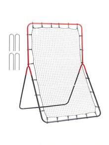 Baseball And Softball Rebounder Net 3 X 4. 5 Ft PitchBack Baseball Pitching Nest 3-Way Baseball Softball Pitchback Net Fielding Trainer Bounce Back Net For Fielding Throwing Practice - 3 X 4.5 Ft - View 6