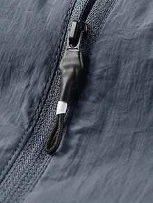 Men's Lightweight Stand Collar Skin Jacket, Casual Outerwear, Fishing Jacket Sports - Grey - View 4