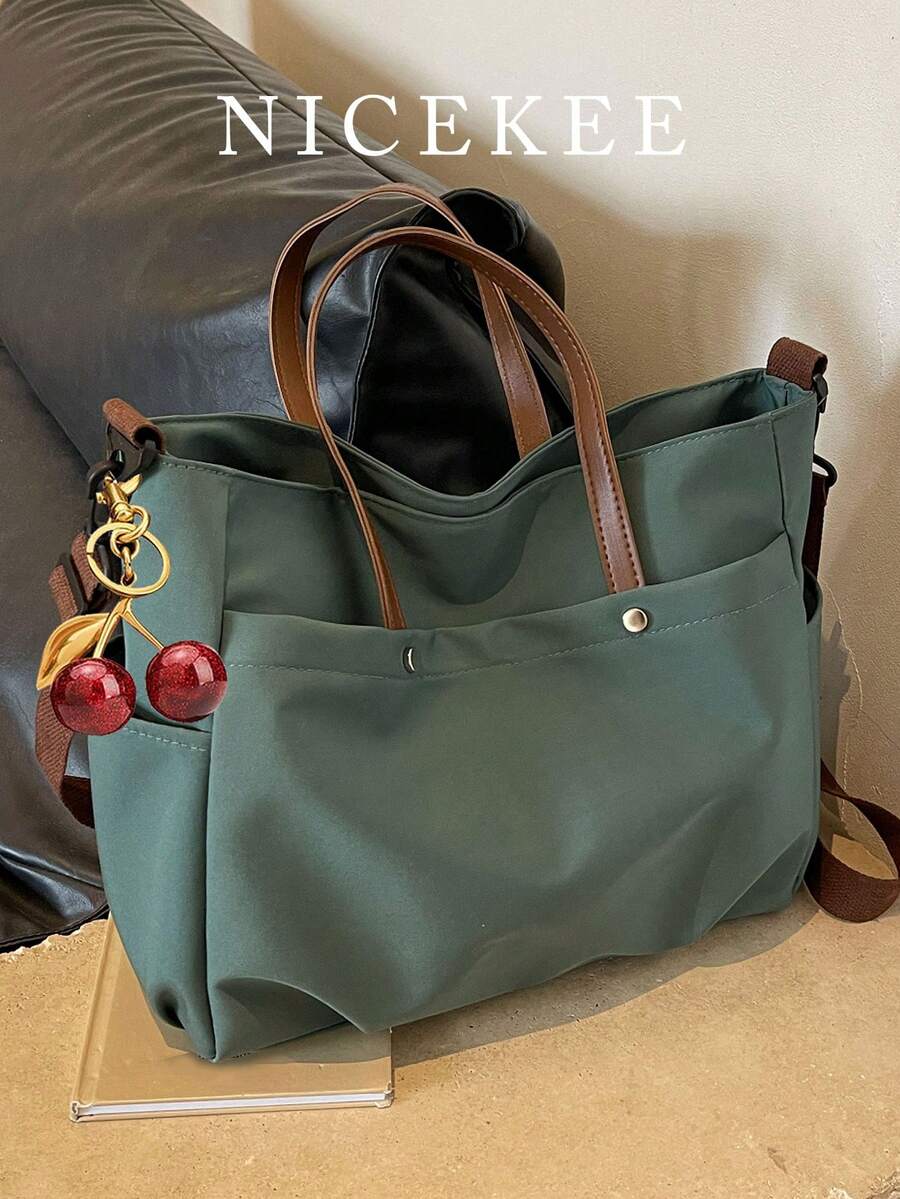 Retro Classic And Popular, Fashionable, Casual And Simple High-Quality Handbag, Suitable For Commuting To Work, Students, Classes, And Daily Shopping