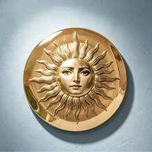 [Creative Decorative Plates]Round Decorative Plate Set | Creative Pattern Opera Star Series Art Wall Hanging Plates & Tabletop Decor - 1PC - View 4