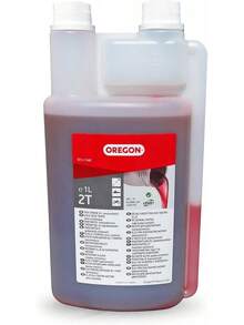 2-Stroke Engine Oil Self-Mixing Partly Synthetic Mineral Oil Clean Burning Low Ash Lubricant Protects Engine Improves Performance 2T Twin Neck - SINGLE - View 5