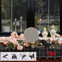 Self-Adhesive Window Screen - Window Mesh Curtain, Mosquito & Insect Barrier, Suitable For Windows, Kitchen Doors, Home Use, Easy Installation & Removable, Breathable, Dust-Proof Window Mesh, Customizable - A - View 3