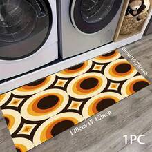 1pc Pattern Printed Long Runner Mat, Home Floor Mat, Doorway Entrance Mat, Indoor Entryway Mat, Bedroom Bedside Mat, Kitchen Mat, Kitchen Long Runner Mat, Suitable For Living Room, Laundry Room, Bathroom - Multicolor - View 15