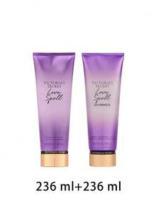 Victoria's Secret [Bundle] Love Spell Body Lotion 236 ml + Love Spell Shimmer Body Lotion 236 ml - Kärleksförtrollning + Kärleksförtrollningsskimmer - Visa 2