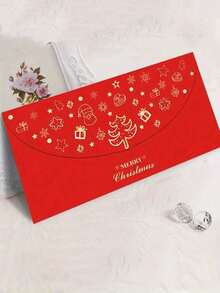 12/6/1pc Gift Red Envelopes, Christmas Cash Envelopes, Gold Foil Craft Suitable For Parties, Holidays, New Year, Gifts For Friends And Family, Suitable For Spring Festival Decoration, Gift Collection, Holiday Cash Envelopes, Gift Packaging - Party And Home Decor Supplies, Fits Most Standard Mailboxes, Holiday Exclusive Envelope Design, Exquisite Holiday Patterns, High-Quality Printing - A - View 6