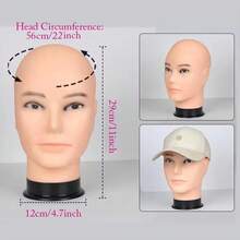 Mannequin Head Wig Stand With Adjustable Wig Tripod Stand Holder For Wigs Making Display Cosmetology Supplies Hairdressing Head - View 3