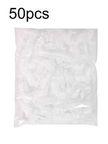 300~50 buah Penutup Makanan Elastis, Penutup Mangkuk & Piring Plastik Transparan yang Dapat Diregangkan, Menjaga Kesegaran, Anti Debu & Anti Tumpah, Cocok untuk Nampan, Sisa Makanan, Kue, Kulkas, Piknik, Pesta & Penyimpanan Dapur - MultiWarna - View 12