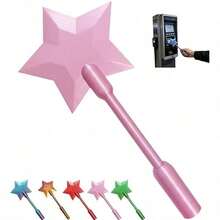 1pc 3D Printed Credit Card Magic Wand, Fairy Magic Payment Wand, Starlight Magic Wand Payment Card Holder, Unique Creative Gift, Featuring "Starry Sky Pattern" Design With Magical Appearance, Perfect For Bank Card Holder - View 6