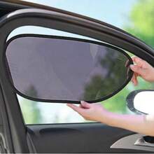 Windshield & Side Window Sunshade - Electrostatic Adsorption Dark Transparent Film, Suitable For Low-Angle Sunlight, UV Protection, Heat Dissipation, Easy To Install And Remove - A - View 12