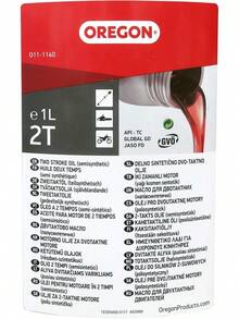 2-Stroke Engine Oil Self-Mixing Partly Synthetic Mineral Oil Clean Burning Low Ash Lubricant Protects Engine Improves Performance 2T Twin Neck - SINGLE - View 3