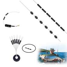 Fishing Tackle Accessories Kit With Bullet Lead Sinkers Jig Heads Swivel Snap Fish Eye Beads Rubber Stoppers Worm Hooks Offset Hooks Storage Box Freshwater Saltwater Fishing Line Connector Set For Anglers - Set - View 2
