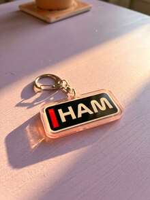 1pc/9pcs F1 Driver Abbreviation Logo Acrylic Keychains, Featuring Multiple Iconic Driver Helmet Designs, Sports Style, High-Transparency Acrylic Material, High-Definition Printing With Exquisite D-Shaped Buckle, Fashionable Bag Pendant And Racing Merchandise, Suitable For Back To School, Fan Gatherings, Daily Wear And Fan Gifts, All-Season Use - Multicolor - View 6