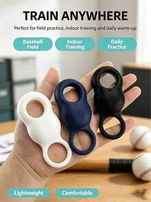 Protector de dedo para béisbol, protector de pulgar, ayuda de entrenamiento para bateo y swing - Multicolor - Ver 2