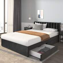 Bed Bases & Foundations - 黑色 - 查看 2