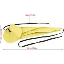 Saxophone Cleaning Cloth, Tear Resistant For Saxophone Lovers For Flute And Tubular Instruments (Yellow) - 多色 - 查看 5