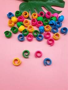 [10pcs]Colorful Silicone Spool Pins, Flexible Anti-Slip, Bright Macaron Style Spool Core Buckle, Suitable For Sewing Thread, Cross Stitch Thread, High Cost-Performance Sewing Supplies For Beginners And Home Use - Silicone Spool - View 5
