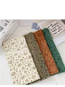 4/1pc Vintage Printed Thick Kitchen Dish Cloths, Absorbent Oil-Resistant Square Cleaning Towels, Easy-Clean Stain-Resistant Household Rags, Multi-Purpose Cloth For Dishwashing Table Wiping, Practical Housewarming Graduation Season Gift - Vintage Floral Rags - View 10