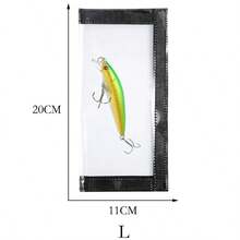 4pcs Fish Bait Covers, Durable And Transparent PVC Fish Bait Covers, Protect Fish Hooks Safely, Fish Bait Fishing Hook Covers, Easy To Store Fish Bait, Easy To View Fish Bait, Openable Hook Rings - Multicolor - View 5