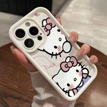 SANRIO 適用於 iPhone 17/16/15 Pro Max 的支架保護殼，奢華透明電鍍氣囊防震保護套，相容 iPhone 17/16/11/15/12/13/14 Pro Max/14/15 Plus/17promax/16promax/15promax/14promax/13promax/12promax/11promax - 彩色 - 查看 1