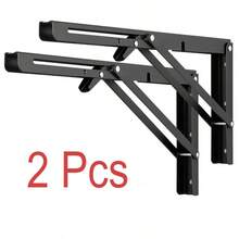14英吋可折疊層架支架 重型折疊支架檯面延伸折疊層架 含安裝螺絲 (2/4件入) - 查看 10