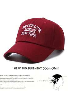 1pc Beige Oversized Sun Protection Versatile Baseball Cap, Women's Trucker Hat, Y2K Style Halloween, Christmas, Back To School Gift - Beige - View 5
