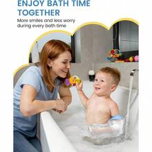 Kids Waterproof Arm Cast Covers Shower Bath, Reusable Arm Cast Protector To Keep Cast Dry, Comfortable Durable Daily Use, After Surgery, Broken Arm, Wound Or Bandage (Arm- - Light Blue - View 4