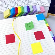 1100 lembar catatan tempel mini 11 warna, stiker indeks warna-warni yang menyenangkan dan kreatif, mudah dikupas, desain ringkas, cocok untuk penggunaan di kantor, sekolah, dan rumah, alat tulis yang sempurna untuk kembali ke sekolah. - Satu-Ukuran - View 5