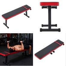 Flat Weight Bench Foldable Strength Training Exercise Home Gym Workout Fitness - 26WHY-wIN-uK-flat Bench - View 2
