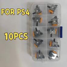 10PCS Hall Effect Premium Joystick Electromagnetic Joystick Hall ThumbStick Rocker Replacement Anti-Drift 3D Analog Game Controller Professional Game Accessor For PS-5/PS-4/XBO-X Gamepad/Controller - View 10