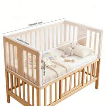 Baby Crib Netting & Accessories - Black - View 6