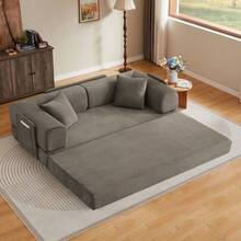 Futon - Grigio - Visualizzare 5